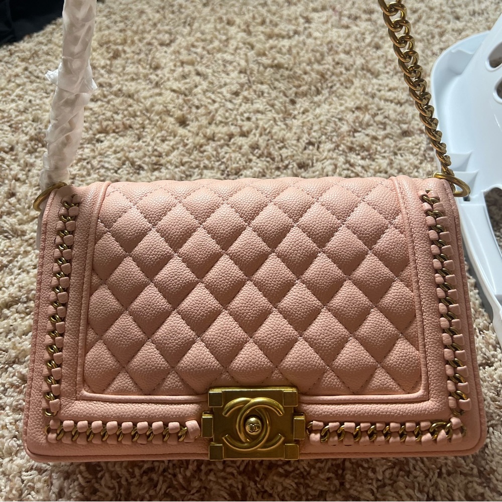 Light pink costume purse